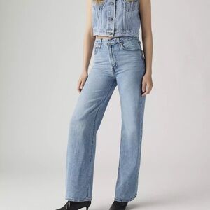 Levi's Ribcage Wide Leg Jean